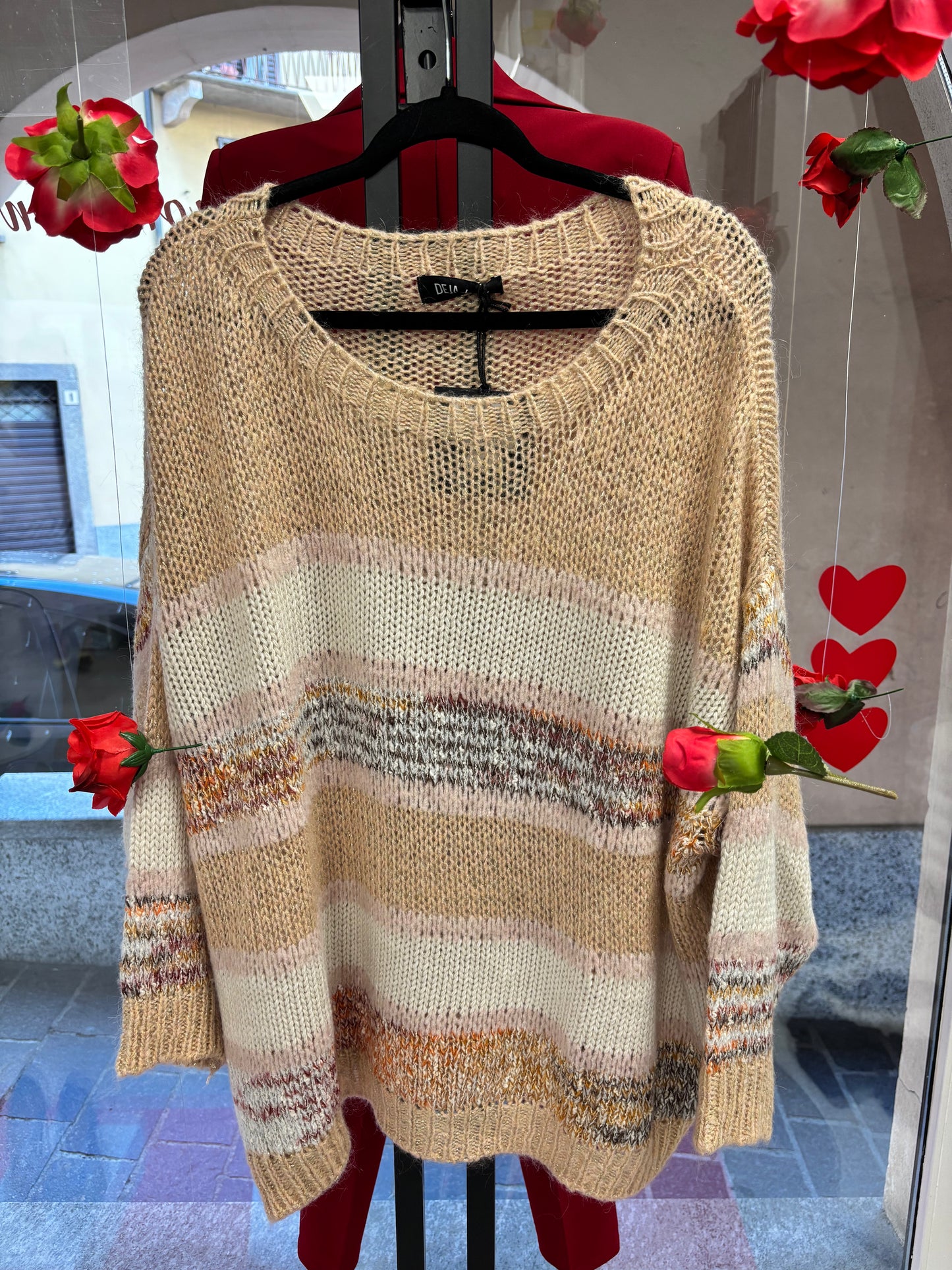 MAGLIONE MULTICOLORE